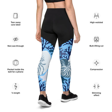 Nautilus Coral Sports Leggings