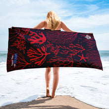 Save The Ocean and Save The Reef Towel