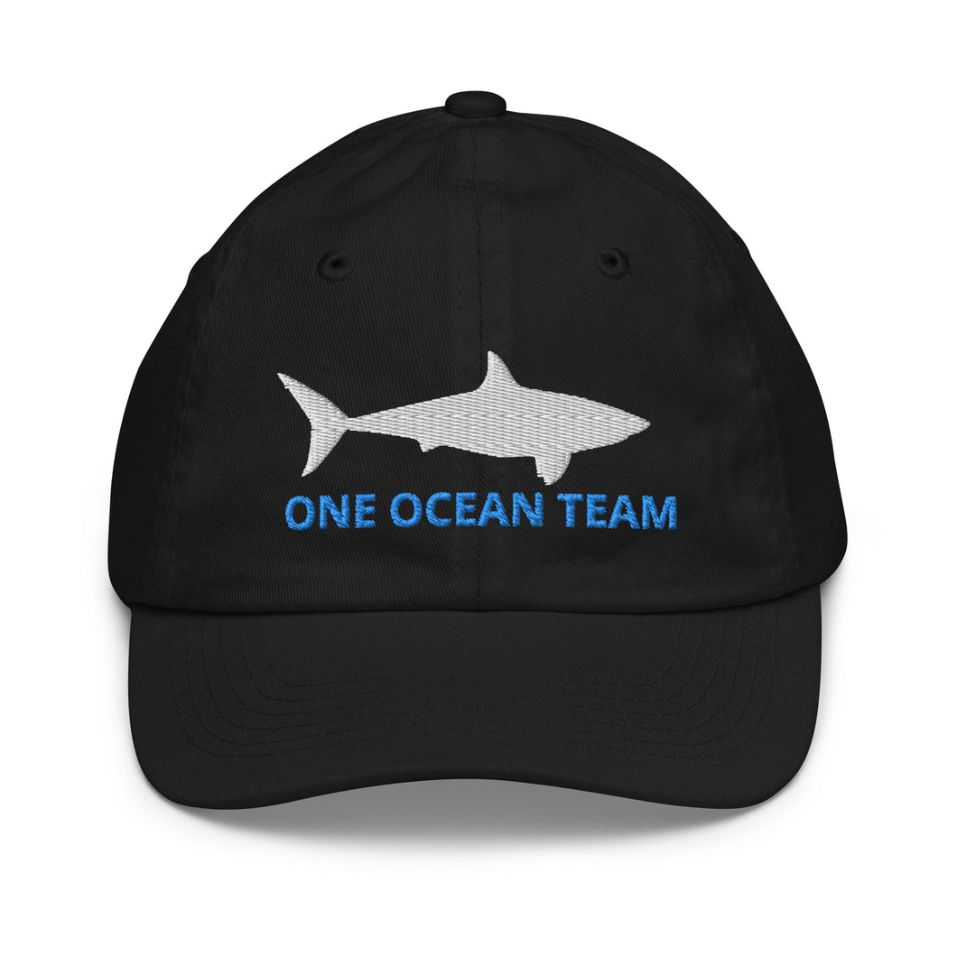 Shark Team Youth baseball cap